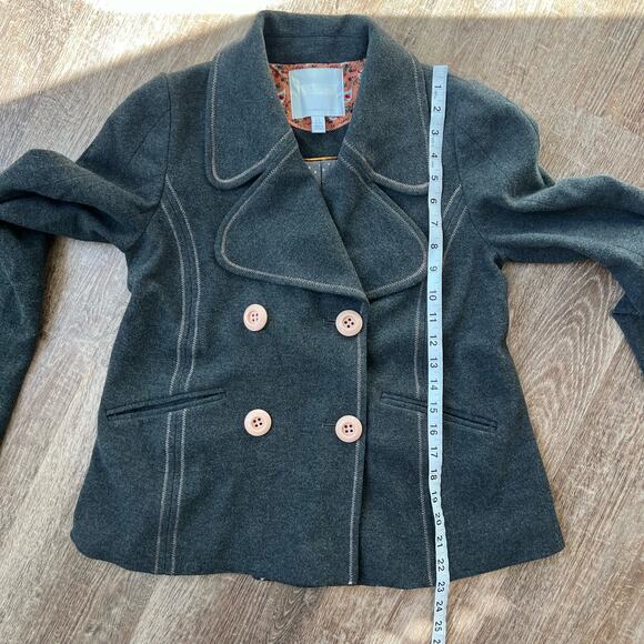 Anthropologie ett:twa Emiliana Peacoat - Picture 7 of 8